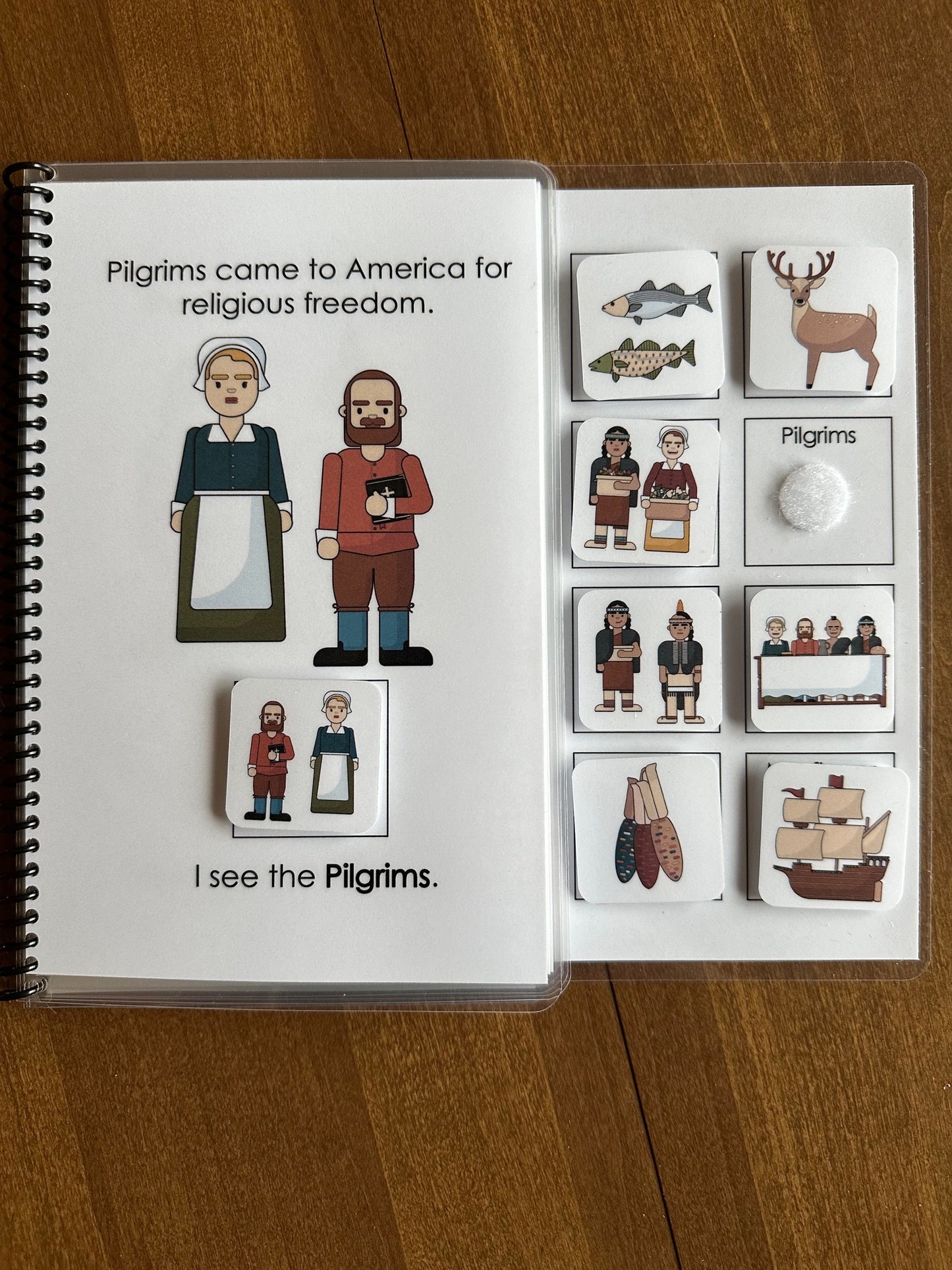 Thanksgiving Interactive Fully Prepped Adapted Books for Special Education