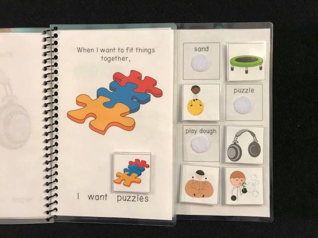 Sensory and Colors Sentence Starter Adapted Books (I Want) - Fully Prepped
