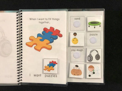 Sensory and Colors Sentence Starter Adapted Books (I Want) - Fully Prepped
