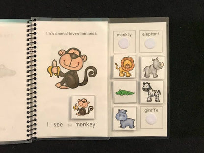 Zoo and Farm animals Sentence Starter Books - Fully Prepped