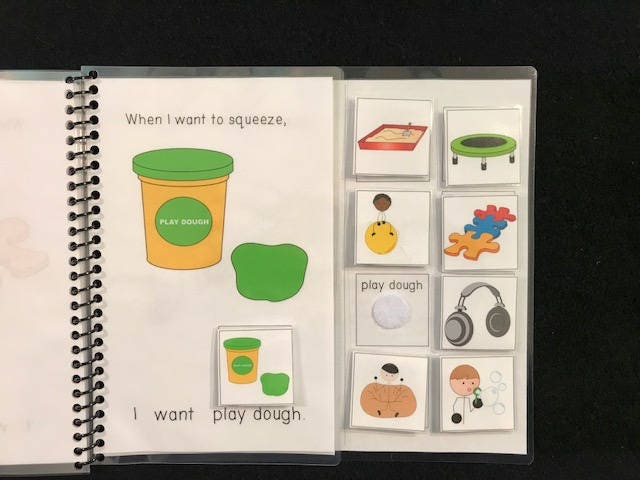 Sensory and Colors Sentence Starter Adapted Books (I Want) - Fully Prepped