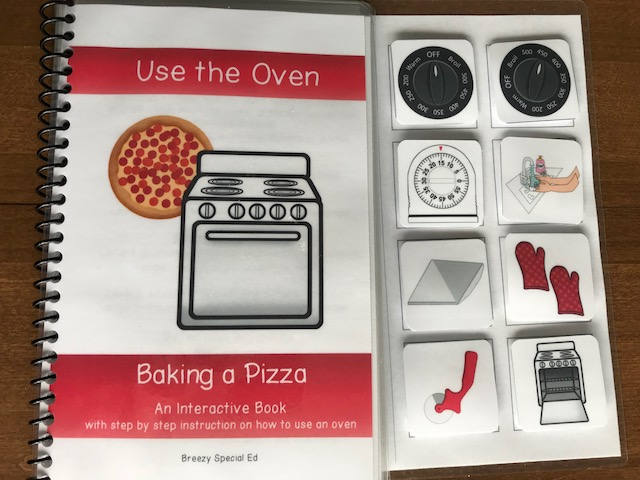 Cooking How to Books (Microwave and Oven) Interactive/Adapted for Special Ed - Fully Prepped