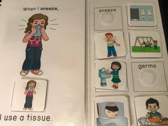 Germs and Washing Hands Interactive/Adapted Books for Special Ed - Fully Prepped