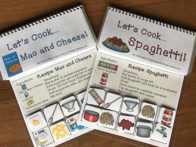 Interactive Cooking Lessons / Visual Recipes: Spaghetti + Macaroni and Cheese - Fully Prepped