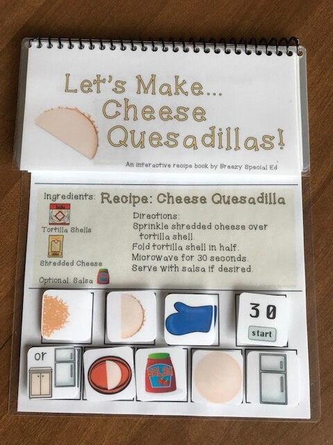 Interactive Cooking Lessons: Visual Recipes for Nachos and Cheese Quesadillas - Fully Prepped
