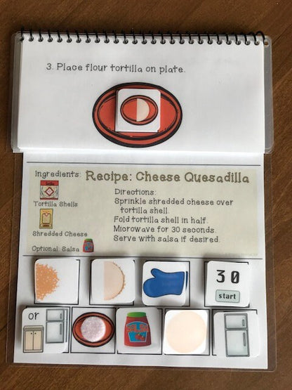 Interactive Cooking Lessons: Visual Recipes for Nachos and Cheese Quesadillas - Fully Prepped