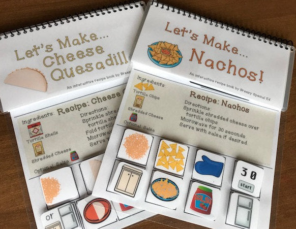 Interactive Cooking Lessons: Visual Recipes for Nachos and Cheese Quesadillas - Fully Prepped
