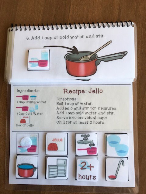 Interactive Cooking/Visual Recipes for Pudding and Jello - Fully Prepped