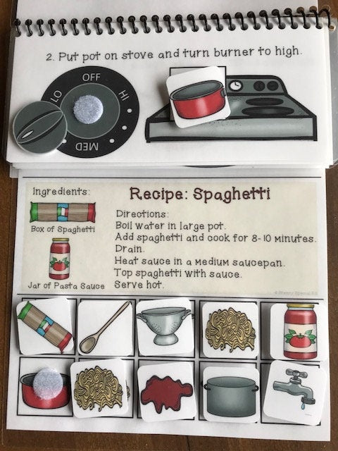 Interactive Cooking Lessons / Visual Recipes: Spaghetti + Macaroni and Cheese - Fully Prepped