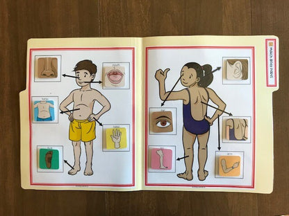 First Aid Life Skill File Folders For Special Education (10 pk) -Fully Prepped