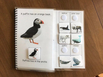 Animal Habitats Adapted Books for Special Education - Fully Prepped
