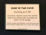 Next Dollar Up - Money Math Task Cards for Special Education