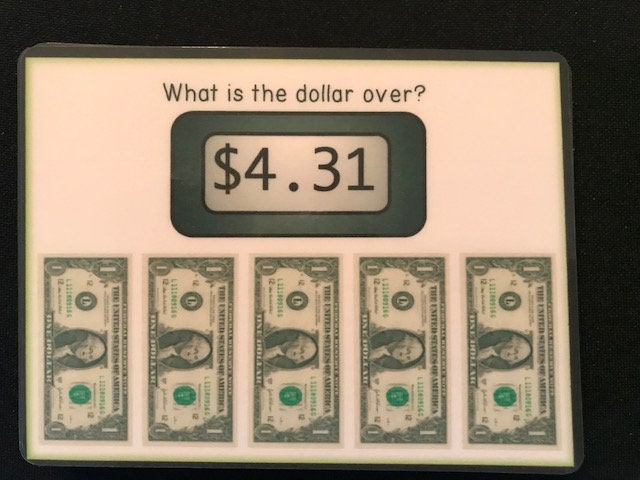 Next Dollar Up - Money Math Task Cards for Special Education - Fully Prepped
