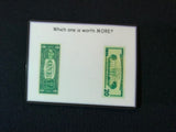 Which one is worth more? Money Math Task Cards (Special Education)