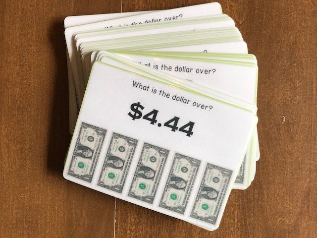 Next Dollar Up - Money Math Task Cards for Special Education - Fully Prepped