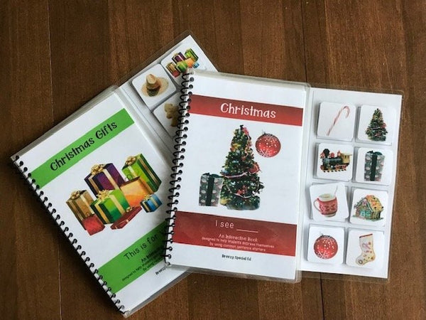 Christmas Repetitive Readers for Special Ed - Fully Prepped