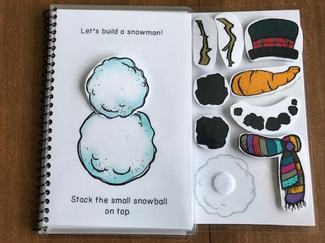 Christmas Adapted Books Following Directions + Sequencing for Special Ed - Fully Prepped