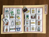 Special Education Kitchen / Cooking Life Skill File Folders - Set #2 11pk