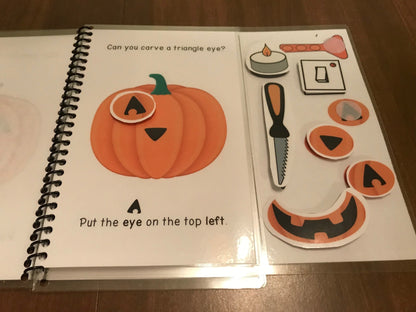 Pumpkin Jack-O-Lantern Adapted Book, Task Cards, and MORE for Special Education Bundle - Fully Prepped