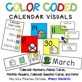 Digital and Bulletin Board Calendar Time BUNDLE
