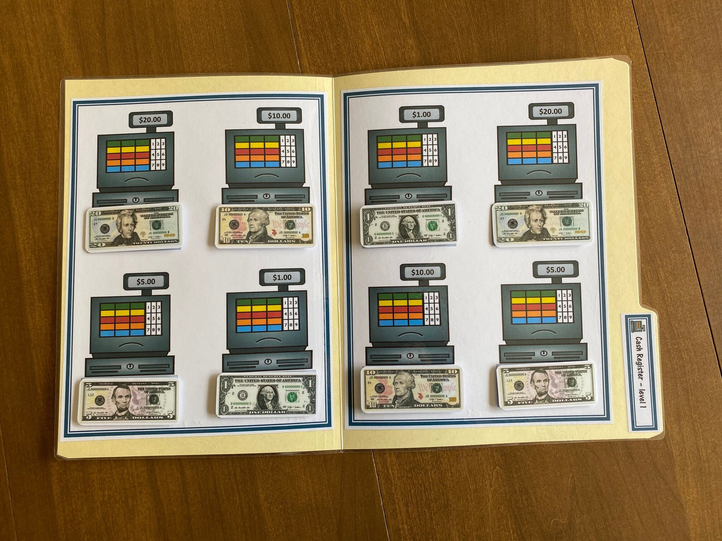 Grocery Store Life Skill file folders for special education (10pk) - Fully Prepped