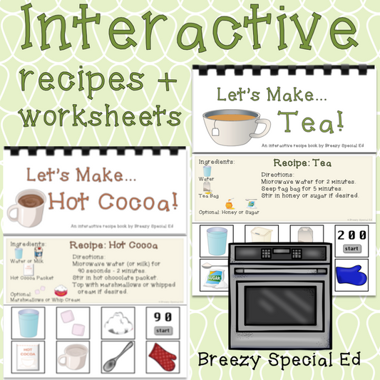 Interactive Cooking Lessons / Visual Recipes: Hot Cocoa and Tea