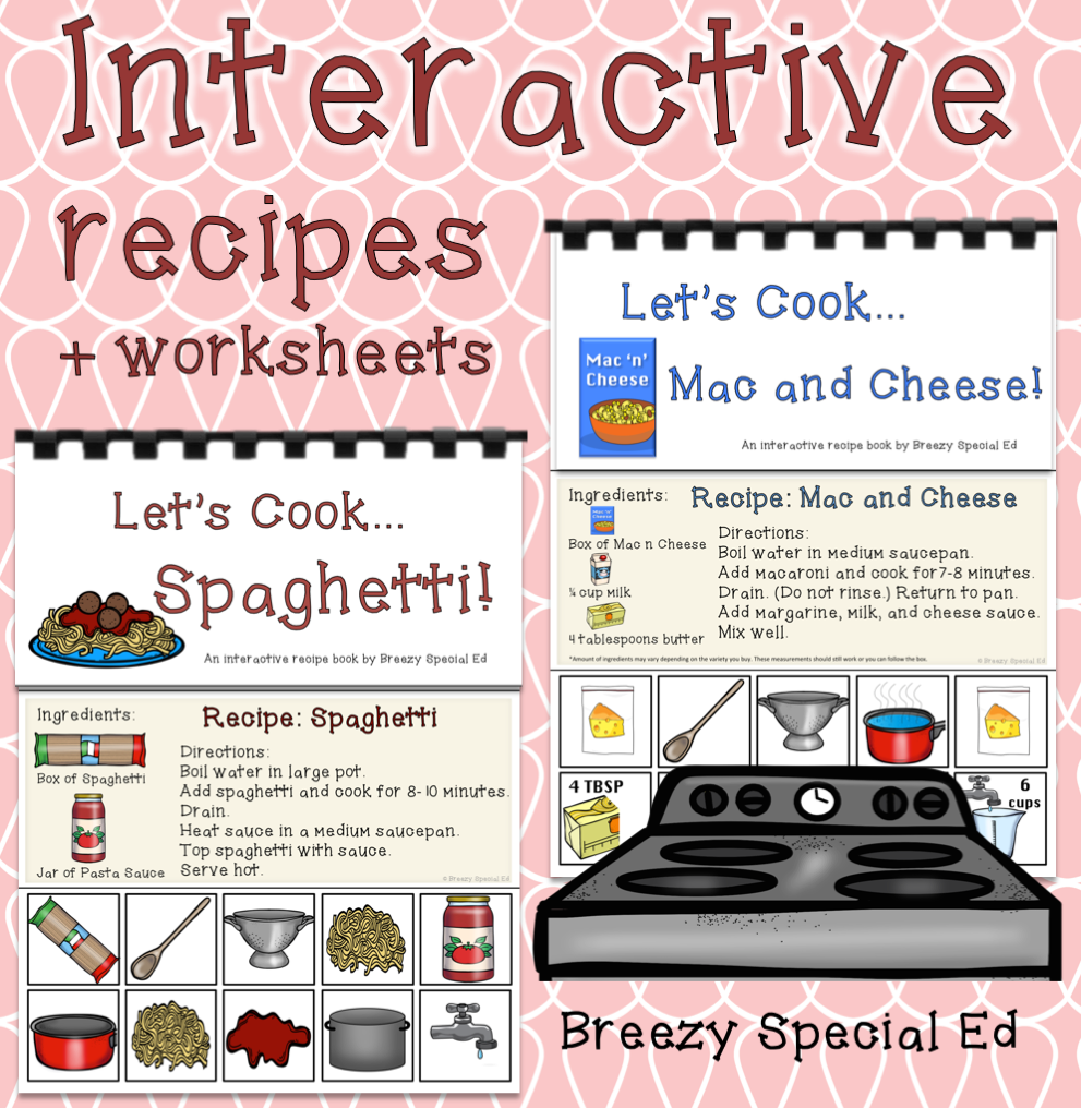Interactive Cooking Lessons / Visual Recipes: Spaghetti + Macaroni and Cheese