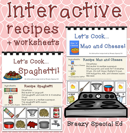 Interactive Cooking Lessons / Visual Recipes: Spaghetti + Macaroni and Cheese