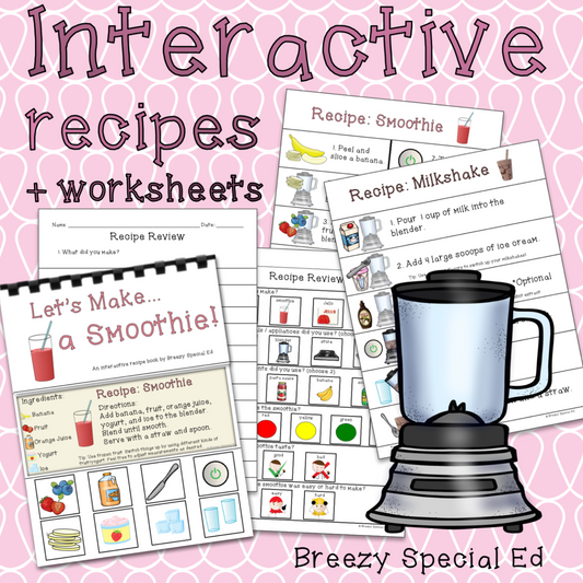 Visual Recipes for Milkshakes and Smoothies: Cooking Lessons