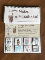 Visual Recipes for Milkshakes and Smoothies: Cooking Lessons