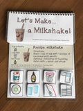 Visual Recipes for Milkshakes and Smoothies: Cooking Lessons