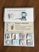 Visual Recipes for Milkshakes and Smoothies: Cooking Lessons