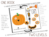 Pumpkin Jack-O-Lantern Adapted Book, Task Cards, and MORE Halloween Activities