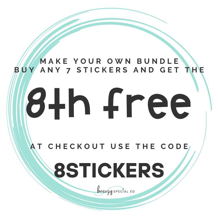 All Modes of Communication Are Welcome Here | Teacher Sticker | Special Education