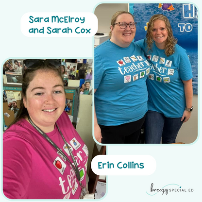 Teacher | Back to School Symbols | Special Education Teacher Tee