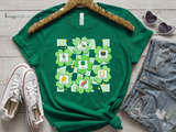 St. Patrick's Day shirt with symbols | Special Education | AAC | Teacher Tshirt