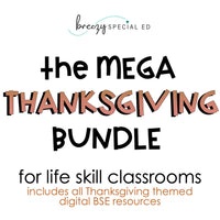The Mega Thanksgiving Bundle for Special Education
