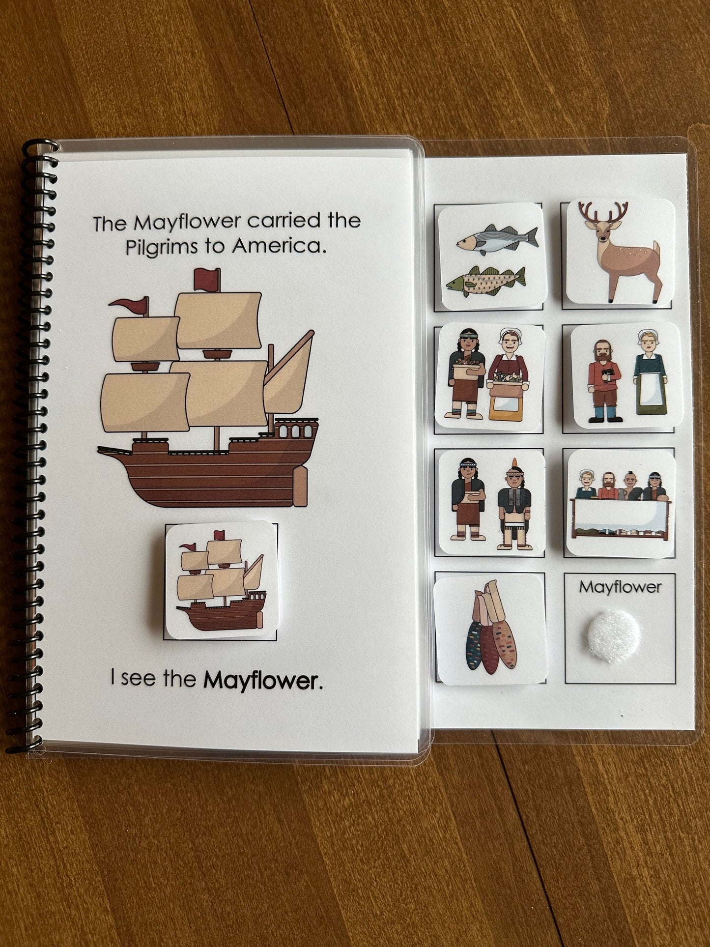 Thanksgiving Interactive Fully Prepped Adapted Books for Special Education