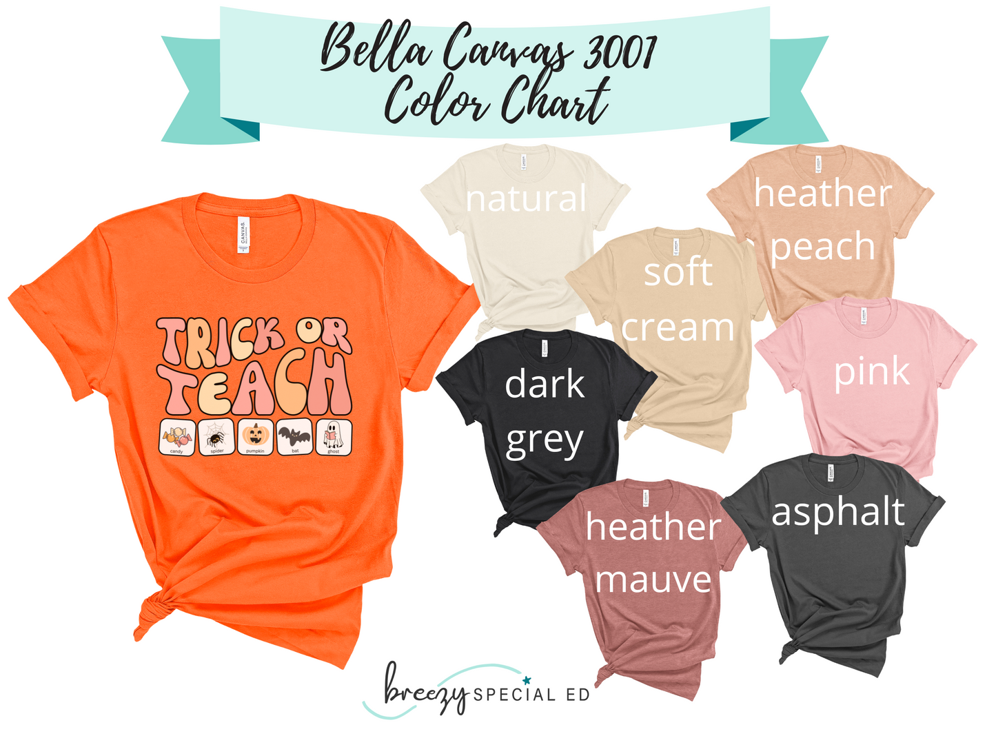 Trick or Teach with symbols | Special Education Teacher Tee