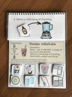 Visual Recipes for Milkshakes and Smoothies: Cooking Lessons