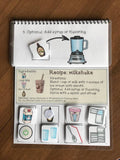 Visual Recipes for Milkshakes and Smoothies: Cooking Lessons