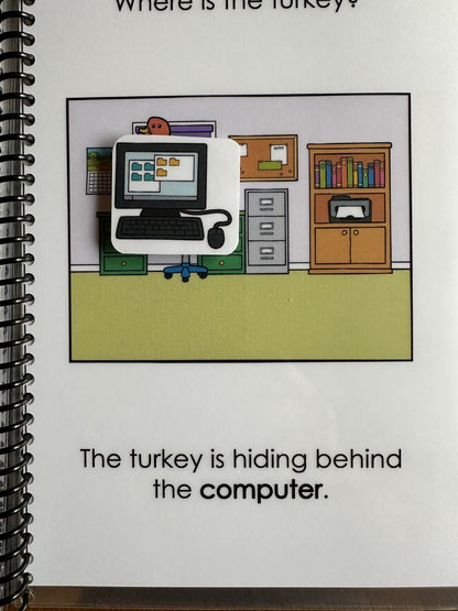 Thanksgiving Interactive Fully Prepped Adapted Books for Special Education