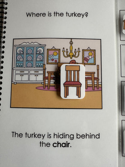 Thanksgiving Interactive Fully Prepped Adapted Books for Special Education