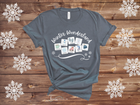 Winter Wonderland with symbols | SNOW | Special Education Teacher Tee | ABA | Speech Therapist Tshirt