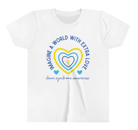 Imagine a World With Extra Love | Down Syndrome Awareness 3.21 | Special Education Teacher Tee