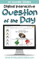 Visual Daily Questions (Question of the Day) *real pictures* for special education