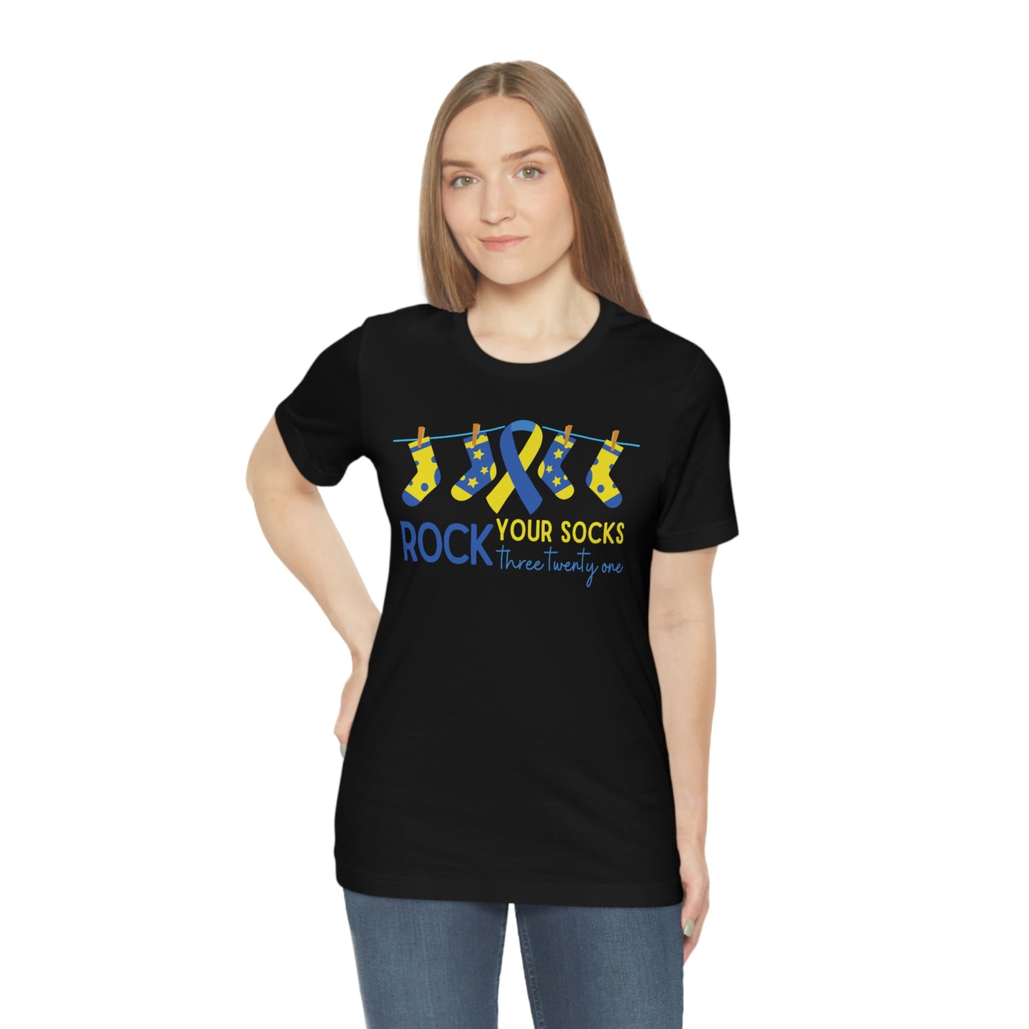 Rock Your Socks | Down Syndrome Awareness 3.21 | Special Education Teacher Tee