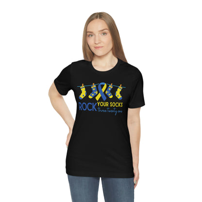 Rock Your Socks | Down Syndrome Awareness 3.21 | Special Education Teacher Tee