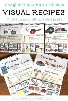 Interactive Cooking Lessons / Visual Recipes: Spaghetti + Macaroni and Cheese