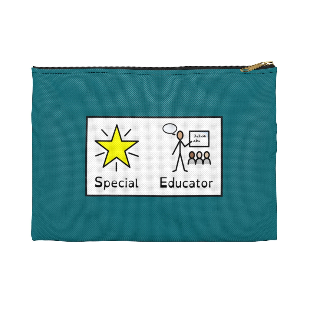 TEAL Special Educator / I Encourage Progress Pencil Pouch